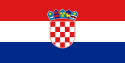 Drapeau de la Croatie