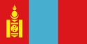 Drapeau de la Mongolie