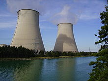 Une photographie de la centrale nucléaire de Nogent-sur-Seine, construite par Areva et opérée par EDF.