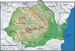 Géographie de la Roumanie