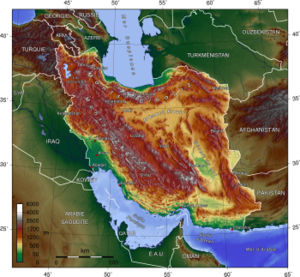 Carte de l’Iran